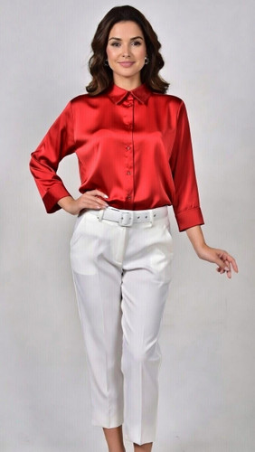 شلوار سفید مازراتی